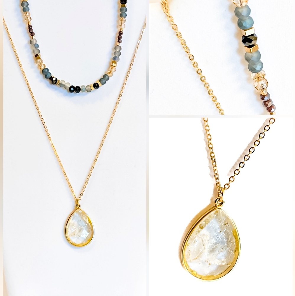 NWOT LOFT Two Necklace Set